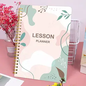 Custom School Teacher Student Study Lesson Plan Book College Executive Task Agenda Diary Journal A5 Spiral Lesson Planner