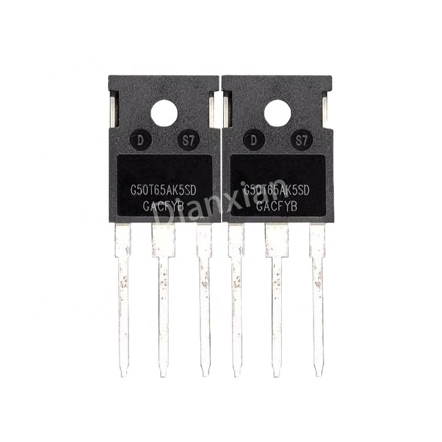 New Transistor G50T65AK5SD High Power IGBT 50A/650V TO-247 IC Chip in Stock G50T65 50T65AK5