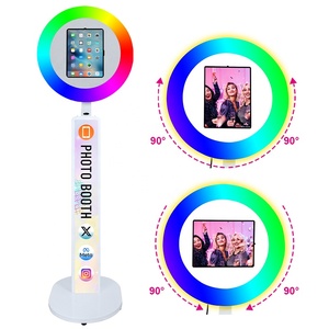 Schwarz Weiß Farbe Party Selfie Photo Booth Shell US-Lager Versand bereit 10.2 10.9 11 12.9 13 Zoll <span class=keywords><strong>iPad</strong></span> Photo Booth Machine - Product Image 3