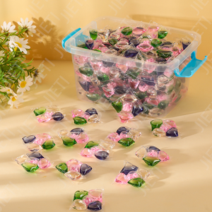 Cápsulas de lavandería 8g ecológicas 5 en 1 de JIETI Factory, cápsulas desechables en polvo de fragancia perfumada sólida - Product Image 4