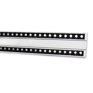 <span class=keywords><strong>Luz</strong></span> LED Doble Ajustable de 40W para Rejilla, <span class=keywords><strong>con</strong></span> Diseño Moderno y Temperatura de Color Regulable de 4100K, para Estantes de Supermercado - Product Image 5