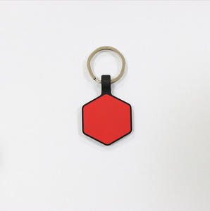 Ciondolo Esagonale Vuoto Personalizzabile in Gomma per Collare <span class=keywords><strong>di</strong></span> Gatto, Ideale per Escursioni all'Aperto - Product Image 3