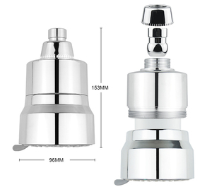Pommeau de Douche à Trois Modes de Jet avec Filtre pour Eau Dure KDF-55, Sulfit de Calcium, Charbon <span class=keywords><strong>Actif</strong></span> pour une Peau et des Cheveux Améliorés - Product Image 6