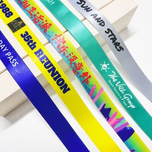 YoYa Bracelet d'art populaire tissé personnalisé de haute qualité Gym Party Événement sportif Utilisation unique <span class=keywords><strong>Admission</strong></span> réglable douce pour la peau - Product Image 3