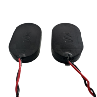 Altavoz cerrado con cavidad ovalada de 24*15 mm, 8 ohmios, 1 W, 2415, altavoz en miniatura 1524
