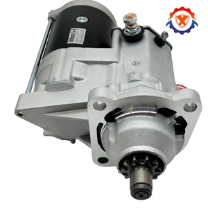 Excavator Parts for 128000-2561 600-863-4210 Starter Install on 6D107 Engine Starter Motor for PC2008 PC220-8 24V 10T 5.5KW - Product Image 1