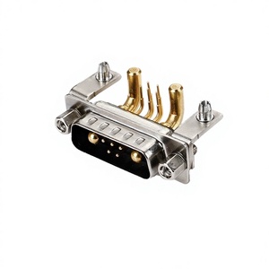 Connecteur D-SUB DIP mâle Lineconn 7W2 à angle droit, à visser, de haute qualité, 12V 7P, haute intensité, pour applications industrielles - Product Image 2