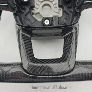 Nuevo Volante de Cuero y Fibra de Carbono para Modelos Audi A3 A4 A4L A5 A7L A8 5 7 B9 A6 R8 - Product Image 4