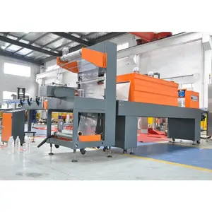 L Type Automatic PE film Bottle Heat Shrink Packing Machine Equipment