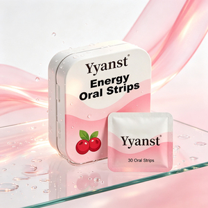 Bandes Orales Énergisantes Vitality Boost 30 unités – Mélange de Canneberge – Complément à Dissolution Rapide – Booste la Vitalité – Apaise l'Ambiance du Soir – OEM/ODM - Product Image 3