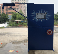 Jeux commerciaux Gonflables Water Dunk Tank Trampoline Park Carnival Party Game Dunking Tank Machine à vendre
