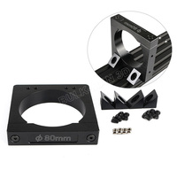Kit de fixation de broche BulkMan3D 80mm/71mm/65mm/52mm/43mm en aluminium pour routeur CNC, machine de gravure et de fraisage