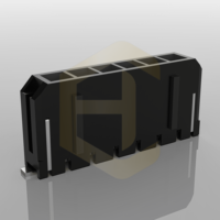 Connecteur Wafer Molex HC-MX3.0-3ALT pour communication de données, avec contacts en cuivre et boîtier en nylon, pour câble vers carte, pas de 3,0 mm, modèles 43020 43025