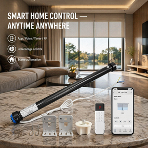 Motor Inteligente para Persianas Enrollables Sin Eje, 35mm, WiFi, 6Nm, Carga de 24KG, Moderno, para Oficina, Compatible con Apple Home, Alexa, Google, SmartThings, Tuya - Product Image 4