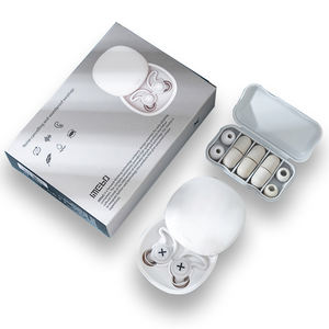 Cross-border herbruikbare opvouwbare siliconen haaienvin oordopjes voor geluidsreductie tijdens zwemmen, slapen, in slaapzalen en tijdens het leren - Product Image 1