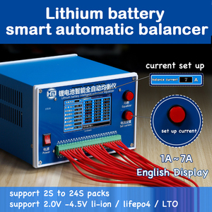 Équilibreur de courant actif réglable de 1A à 7A pour batterie au lithium, égaliseur 2S - 24S, réparateur de tension différentielle d'équilibrage - Product Image 4