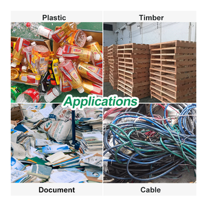 Déchiqueteur à axe unique économique pour plastiques durs, bouteilles PET, barils HDPE, profilés PVC, tuyaux de jardin - Product Image 6
