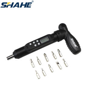 Shahe cacciavite torceva digitale con cacciavite regolabile a 10 punte con chiave dinamometrica Set bici riparazione e montaggio - Product Image 1