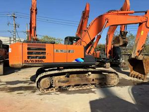 Excavatrice sur chenilles Hitachi ZAXIS350H d'occasion, 35 tonnes, orange, machine de construction - Product Image 3