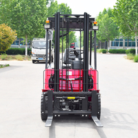 Pengiriman Cepat Baiyijie CPD-20 2-3 Ton 4-6 Meter Tinggi Angkat Forklift Listrik Baterai Lithium Portabel Baru Ban Solid