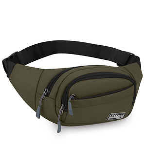 Men's Fanny Pack Oxford Cloth Large Capacity Chest Bag Gray Black Army Green Dark Blue Khaki Solid Color Everyday Outfits - Product Image 5