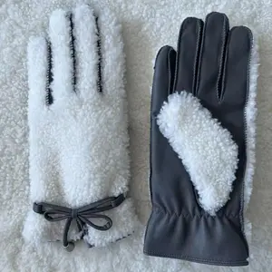 批发工厂供应商羊皮时尚羊皮冬季手套