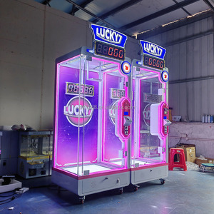 Machine de rédemption de prix <span class=keywords><strong>Lucky7</strong></span> 10s Challenge à monnayeur, avec éclairage RGB lumineux, pour salle d'arcade, directement de l'usine - Product Image 5