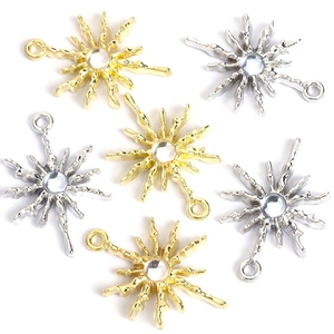 Set di Ciondoli Celestiali per Gioielli, Pendenti Luna Stella <span class=keywords><strong>Sole</strong></span> in Oro e <span class=keywords><strong>Argento</strong></span> con Perle di Opale, Accessori per Creazione di Gioielli Fai-da-Te - Product Image 3