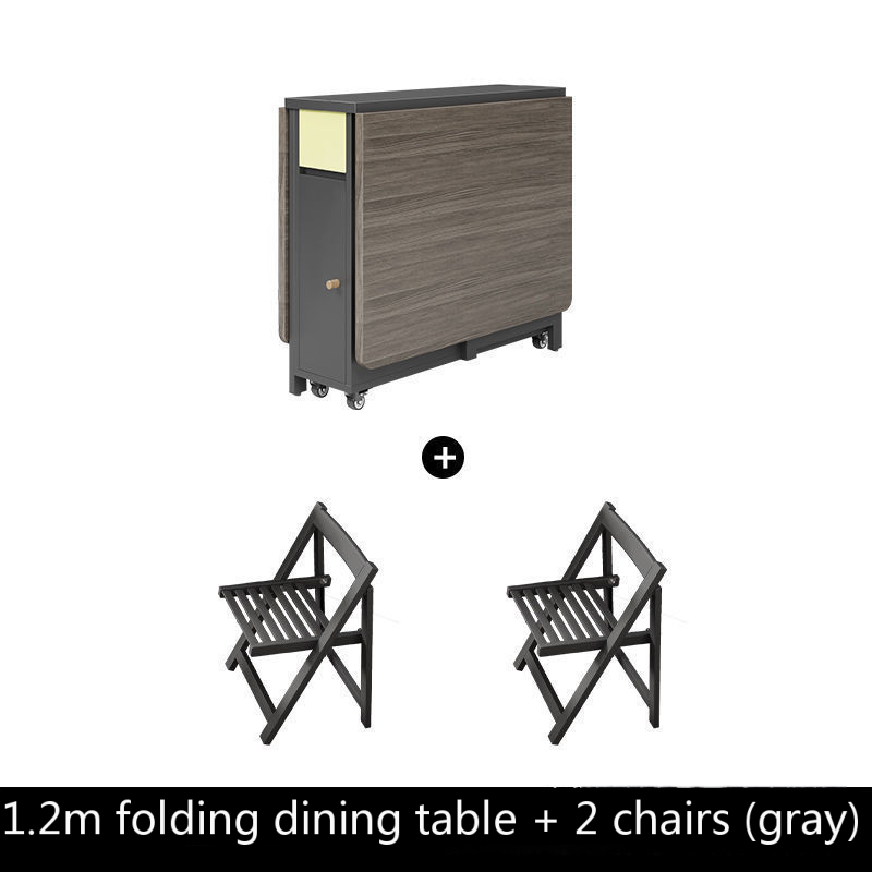 Gray with 2 chairs