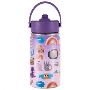 Bouteille d'eau isotherme sous vide de haute qualité pour enfants, motif dessin animé, avec poignée, idéale pour l'école et les activités sportives en extérieur - Product Image 4