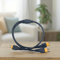 Câble d'alimentation portable extérieur Antmade de qualité fiable XT60-DC7909-2F DC7909, extrémité femelle dénudée, en cuivre PVC, pour automobile