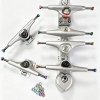 Écrous d'essieu Nylock colorés de haute qualité 5/16 "-24 contre-écrous de planche à roulettes pour camions de planche à roulettes et camions de Longboard