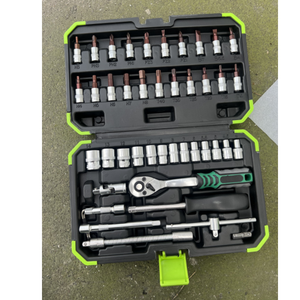 46pcs Vật liệu CR-V ô tô sửa chữa ổ cắm công cụ thiết lập biểu tượng tùy chỉnh dụng cụ cầm tay với trường hợp nhựa và hộp màu OEM hỗ trợ - Product Image 4