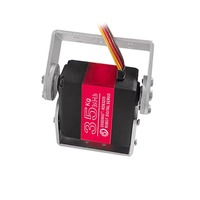 Servomoteur RC métallique à double arbre de 35 kg pour RDS3235, idéal pour les applications de bras robotiques et de robotique