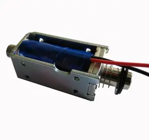 Solenoide tipo empuje DC24V para bordado, máquina de tejer textil, máquina de óxido de ordenador