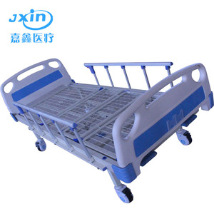 Cama de Hospital Manual Jiaxin JX-5112 con Malla Metálica y Doble Manivela para Pacientes Adultos Paralizados - Product Image 1