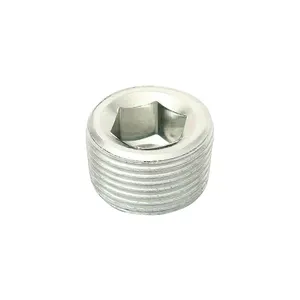 Carbon Roestvrij Staal Vrouwelijke Mannelijke Npt/Jic/Sae/Bsp/Bspt/Metrische Holle Hex Pijp Plug Hp Hydraulische Slangfitting Adapter Flens