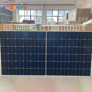 Precio de fábrica Rosen para sistema <span class=keywords><strong>Solar</strong></span> doméstico 600W 720W bifacial vidrio doble panel <span class=keywords><strong>solar</strong></span> de <span class=keywords><strong>la</strong></span> <span class=keywords><strong>mejor</strong></span> calidad - Product Image 5