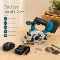 Scie circulaire sans fil 20V MAX Brushless 165mm 45° °   Outil de découpe de planches de bois à biseau, fabrication OEM/ODM, fournisseur d'usine OEM