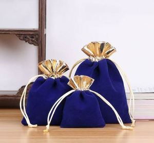 Bolsa de Terciopelo Pequeña con Cordón para Joyería y Almacenamiento de Audífonos/Baterías Portátiles para Mujer, Precio de Fábrica, en Stock - Product Image 6