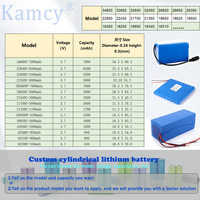 حزمة بطارية ليد DIY 10S 3P 60v 48v 36v ، w w لـ 2 عجلة