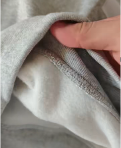 <span class=keywords><strong>Felpa</strong></span> con cappuccio da uomo in puro cotone, pesante, ad alto grammatura, per sport e corsa, modello casual di tendenza, con scritta SUP RE - Product Image 6