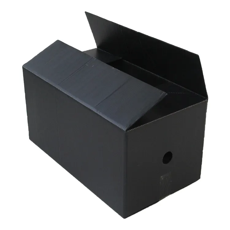 Personalizado PP rotatividade caixa transporte plástico ondulado armazenamento boxes & bins