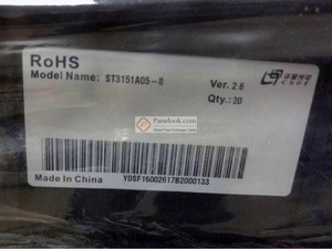Pantalla LCD HD de 32 Pulgadas CSOT, Celda Abierta ST3151A05-E ST3151A05-1 ST3151A05-8 1+3 COF, Repuestos para Pantallas de TV, Suministro al por Mayor - Product Image 3