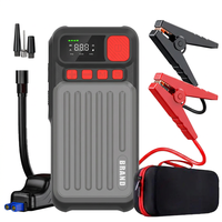 Démarreur de batterie de voiture Boltpower 2000A haute puissance 12V avec pompe à air intégrée 16000mAh pour camions