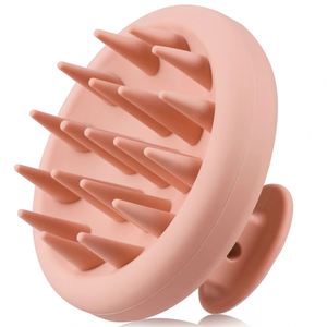Silicone <b>Scalp</b> Massager Paddle Shampoo <b>Brush</b> with Soft Silicone Bristles Waterproof Hair Scrubber - Product Image 1