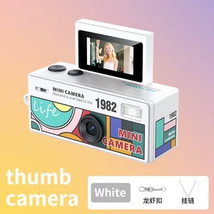 Nueva Cámara Digital Compacta Retro Clásica con Pantalla Abatible, Decoración, 1080P HD, Linterna y Colores - Product Image 5