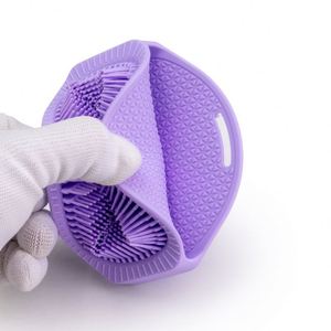 Hot Selling Double-Sided Silicone Bath Body <b>Brush</b> Massage Scrubber Shower Exfoliating Cleaning <b>Brush</b> for Skin Care - Product Image 2