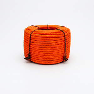 Corde plate tressée de haute qualité fabriquée à partir de fibres de polyester de qualité supérieure, flexible, durable et adaptée aux camions, aux poids lourds, aux sacs et au camping - Product Image 1