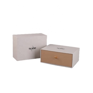 High quality rigid cardboard custom luxury jewelry gift box packaging